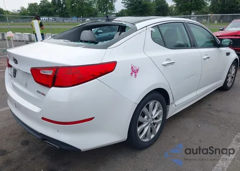 2015 Kia Optima Ex из США, поврежденный, VIN 5XXGN4A71FG487333